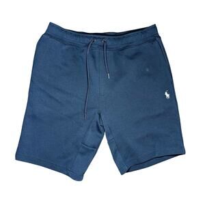 Polo Ralph Lauren Athletic Shorts Mens Small Navy Blue Drawstring Waist Golf